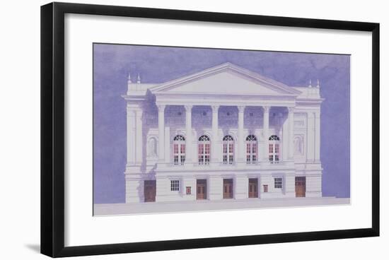 Covent Garden-Andras Kaldor-Framed Premium Giclee Print