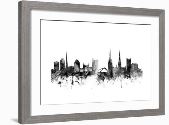 Coventry England Skyline-Michael Tompsett-Framed Art Print