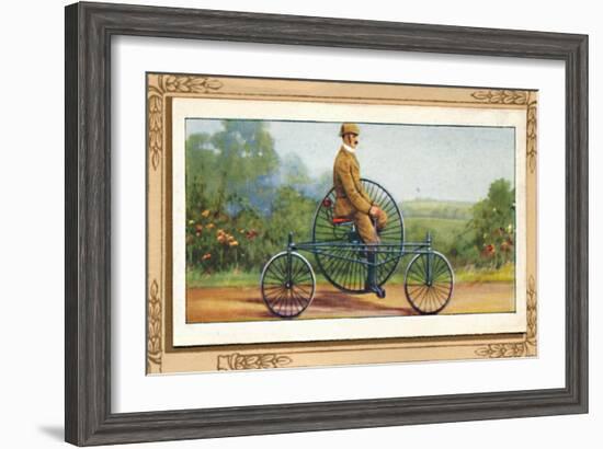 'Coventry Rotary Tricycle', 1939-Unknown-Framed Giclee Print