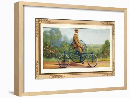 'Coventry Rotary Tricycle', 1939-Unknown-Framed Giclee Print