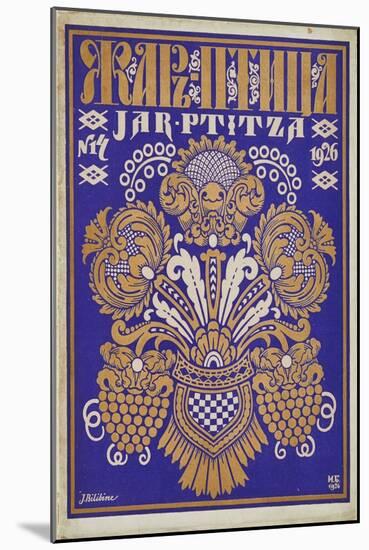 Cover Design for the Journal  Zhar-Ptitsa  (Firebird) Par Bilibin, Ivan Yakovlevich (1876-1942). Co-Ivan Bilibin-Mounted Giclee Print