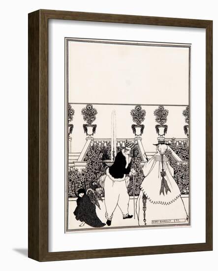 Cover Design for the Savoy, 1896-Aubrey Beardsley-Framed Giclee Print