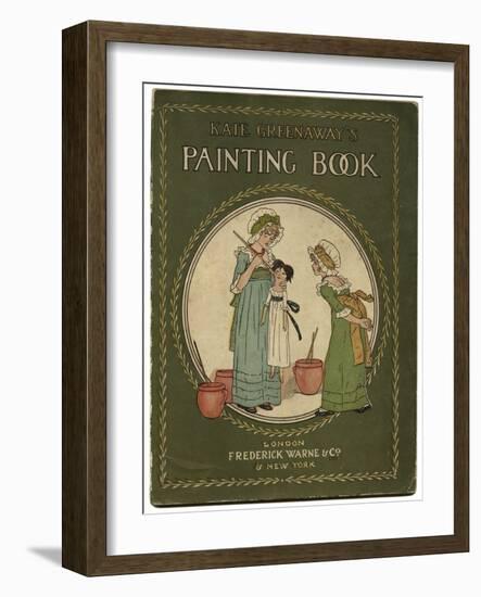 Cover Design, Kate Greenaway's Painting Book-null-Framed Art Print