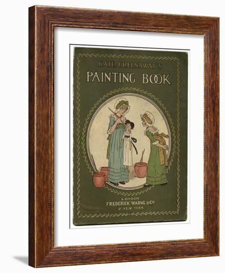 Cover Design, Kate Greenaway's Painting Book-null-Framed Art Print