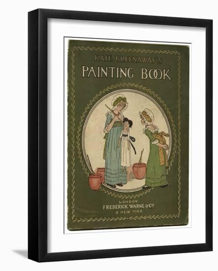 Cover Design, Kate Greenaway's Painting Book-null-Framed Art Print