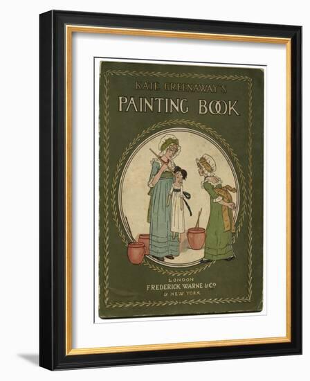 Cover Design, Kate Greenaway's Painting Book-null-Framed Art Print