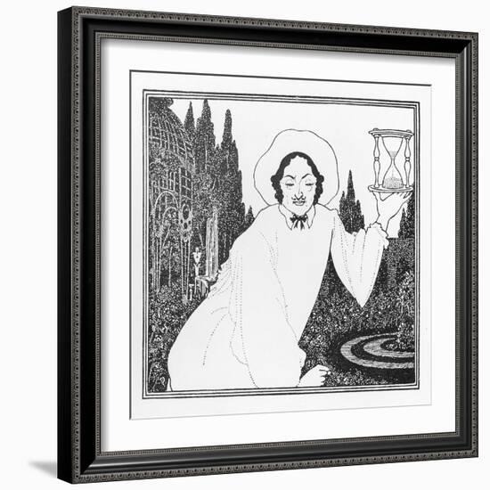 Cover Design to 'The Pierrot of the Minute', 1897-Aubrey Beardsley-Framed Giclee Print