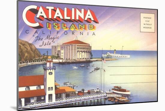 Cover for Catalina Island-null-Mounted Art Print