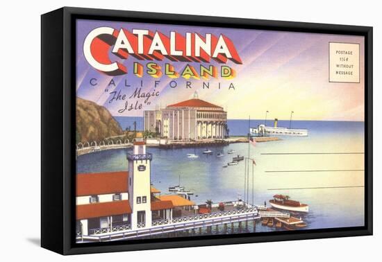 Cover for Catalina Island-null-Framed Stretched Canvas