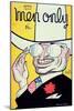 Cover for 'Men Only' Magazine Depicting Harry S. Truman-American School-Mounted Giclee Print