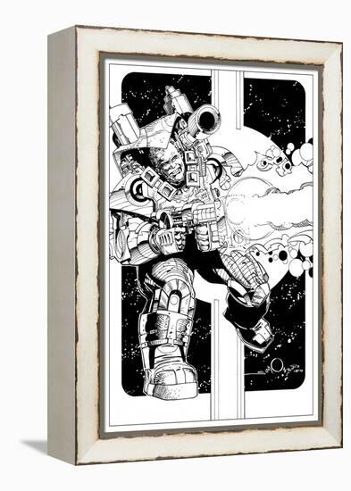 Cover for the Advance Comics Catalog No. 65 - Inks-Walter Simonson-Framed Stretched Canvas