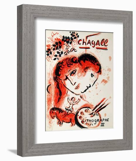 Cover from Lithographe III-Marc Chagall-Framed Collectable Print