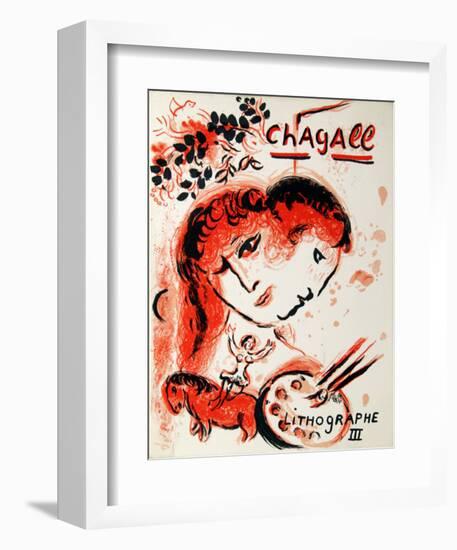 Cover from Lithographe III-Marc Chagall-Framed Collectable Print