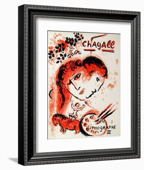 Cover from Lithographe III-Marc Chagall-Framed Collectable Print