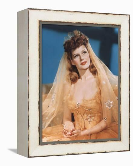 COVER GIRL, 1944 directed by CHARLES VIDOR Rita Hayworth (photo)-null-Framed Stretched Canvas