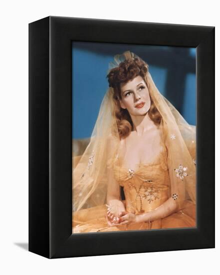 COVER GIRL, 1944 directed by CHARLES VIDOR Rita Hayworth (photo)-null-Framed Stretched Canvas