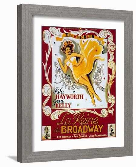 Cover Girl (La Reine De Broadway) De Charlesvidor Avec Rita Hayworth, Lee Bowman, 1944-null-Framed Photo