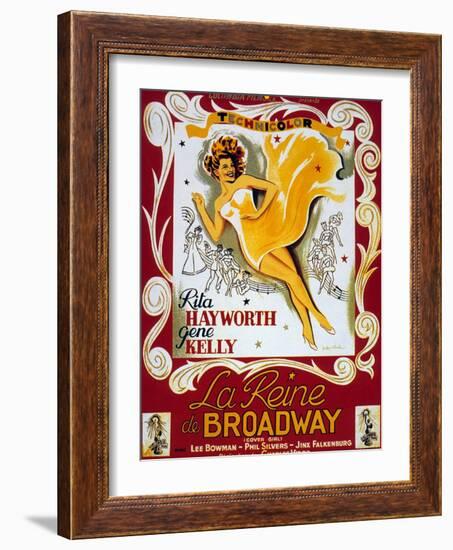 Cover Girl (La Reine De Broadway) De Charlesvidor Avec Rita Hayworth, Lee Bowman, 1944-null-Framed Photo