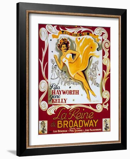 Cover Girl (La Reine De Broadway) De Charlesvidor Avec Rita Hayworth, Lee Bowman, 1944-null-Framed Photo