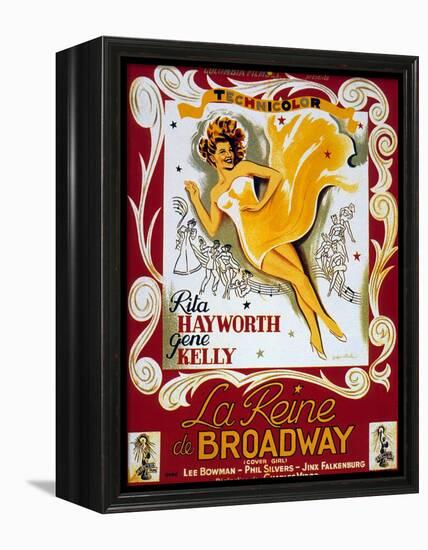 Cover Girl (La Reine De Broadway) De Charlesvidor Avec Rita Hayworth, Lee Bowman, 1944-null-Framed Stretched Canvas