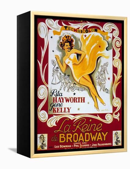 Cover Girl (La Reine De Broadway) De Charlesvidor Avec Rita Hayworth, Lee Bowman, 1944-null-Framed Stretched Canvas