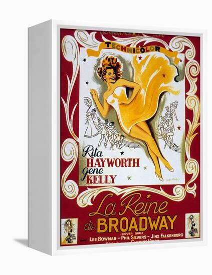 Cover Girl (La Reine De Broadway) De Charlesvidor Avec Rita Hayworth, Lee Bowman, 1944-null-Framed Stretched Canvas