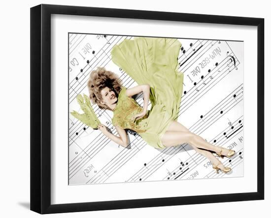 Cover Girl, Rita Hayworth, 1944-null-Framed Photo