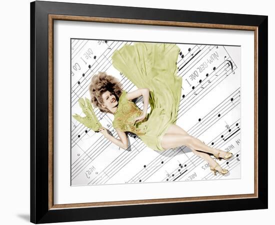 Cover Girl, Rita Hayworth, 1944-null-Framed Photo