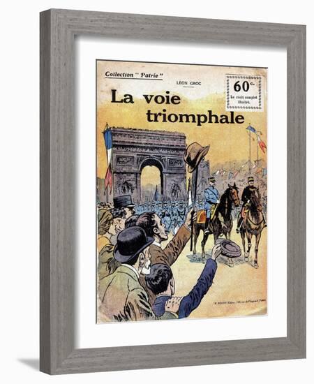 Cover Illustration of the Triumphal Road by Leon Groc-Stefano Bianchetti-Framed Giclee Print