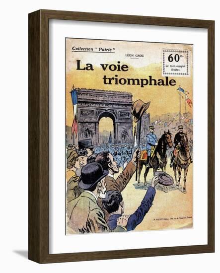 Cover Illustration of the Triumphal Road by Leon Groc-Stefano Bianchetti-Framed Giclee Print