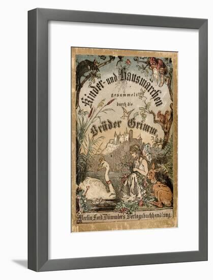 Cover of Brothers' Grimm Tales from a German Edition Published in Berlin, 1865-null-Framed Giclee Print