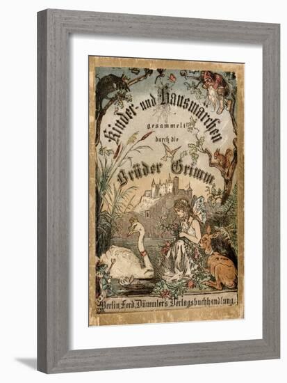 Cover of Brothers' Grimm Tales from a German Edition Published in Berlin, 1865-null-Framed Giclee Print