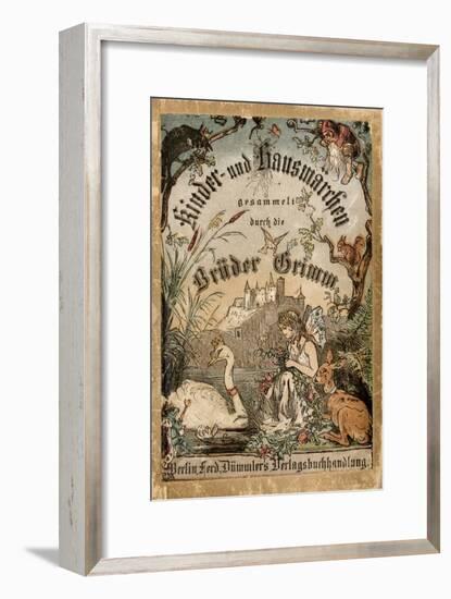 Cover of Brothers' Grimm Tales from a German Edition Published in Berlin, 1865-null-Framed Giclee Print