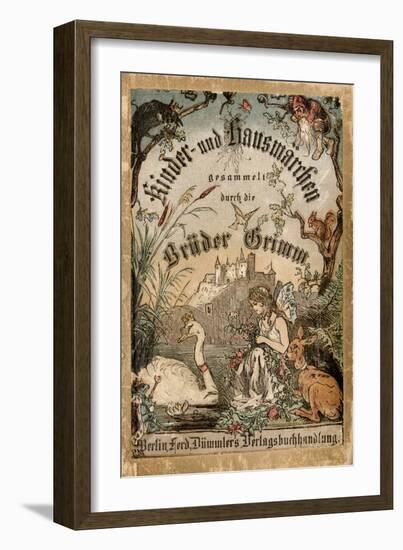 Cover of Brothers' Grimm Tales from a German Edition Published in Berlin, 1865--Framed Giclee Print