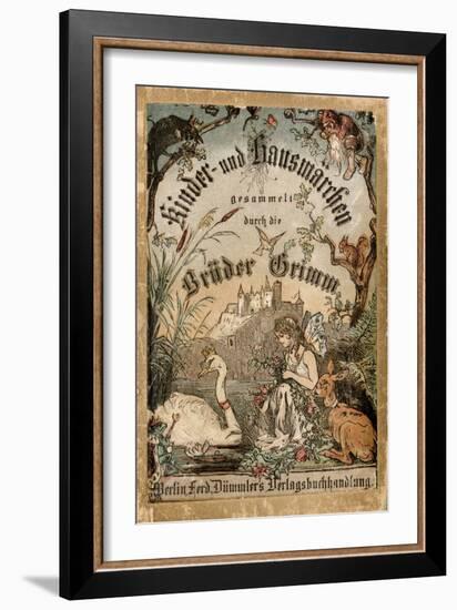 Cover of Brothers' Grimm Tales from a German Edition Published in Berlin, 1865--Framed Giclee Print