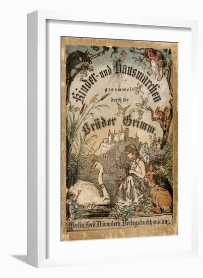 Cover of Brothers' Grimm Tales from a German Edition Published in Berlin, 1865--Framed Giclee Print