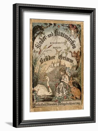 Cover of Brothers' Grimm Tales from a German Edition Published in Berlin, 1865--Framed Giclee Print