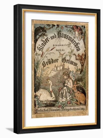 Cover of Brothers' Grimm Tales from a German Edition Published in Berlin, 1865--Framed Giclee Print