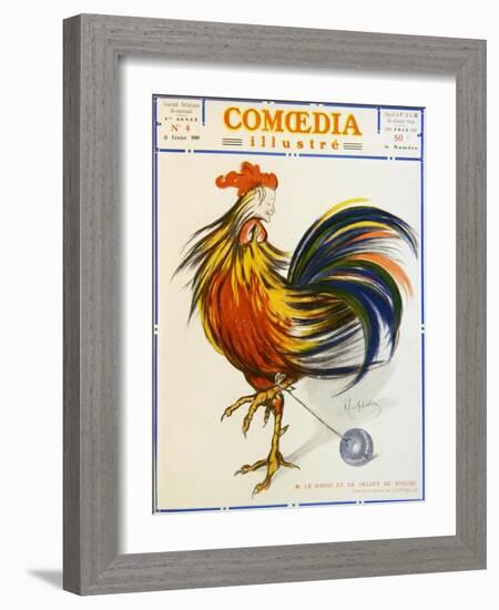 Cover of 'Comoedia Illustre', February 15, 1909-Leonetto Cappiello-Framed Giclee Print