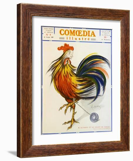 Cover of 'Comoedia Illustre', February 15, 1909-Leonetto Cappiello-Framed Giclee Print