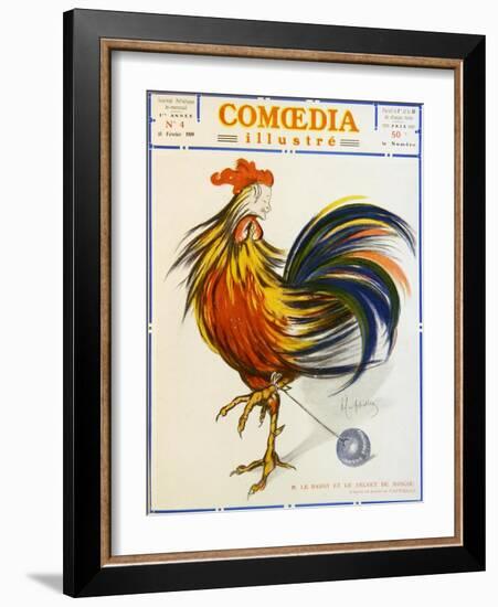 Cover of 'Comoedia Illustre', February 15, 1909-Leonetto Cappiello-Framed Giclee Print