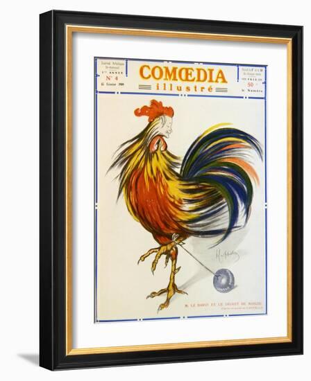 Cover of 'Comoedia Illustre', February 15, 1909-Leonetto Cappiello-Framed Giclee Print