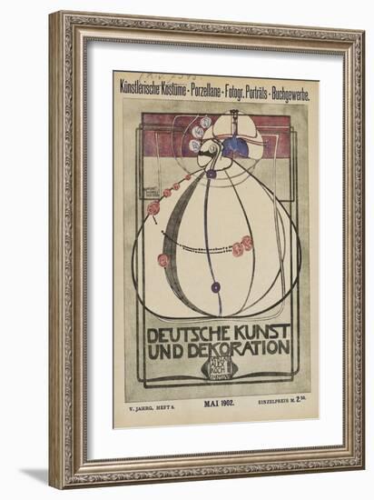 Cover of 'Deutsche Kunst Und Dekoration'-Margaret MacDonald-Framed Giclee Print