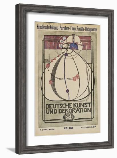 Cover of 'Deutsche Kunst Und Dekoration'-Margaret MacDonald-Framed Giclee Print