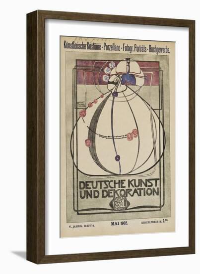 Cover of 'Deutsche Kunst Und Dekoration'-Margaret MacDonald-Framed Giclee Print