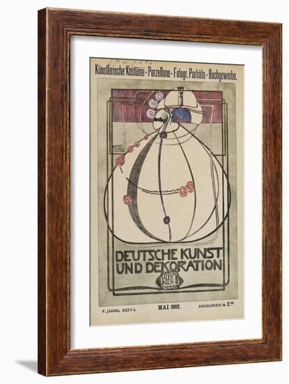 Cover of 'Deutsche Kunst Und Dekoration'-Margaret MacDonald-Framed Giclee Print