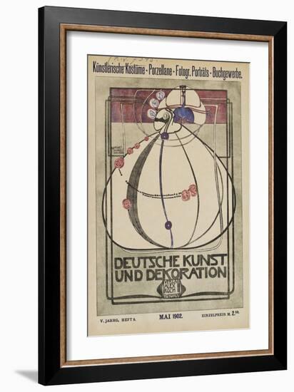 Cover of 'Deutsche Kunst Und Dekoration'-Margaret MacDonald-Framed Giclee Print