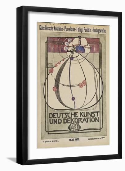 Cover of 'Deutsche Kunst Und Dekoration'-Margaret MacDonald-Framed Giclee Print