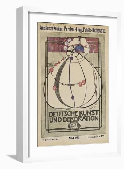 Cover of 'Deutsche Kunst Und Dekoration'-Margaret MacDonald-Framed Giclee Print