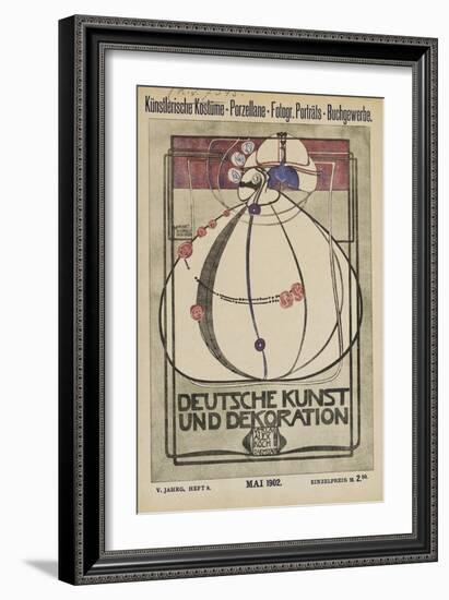 Cover of 'Deutsche Kunst Und Dekoration'-Margaret MacDonald-Framed Giclee Print